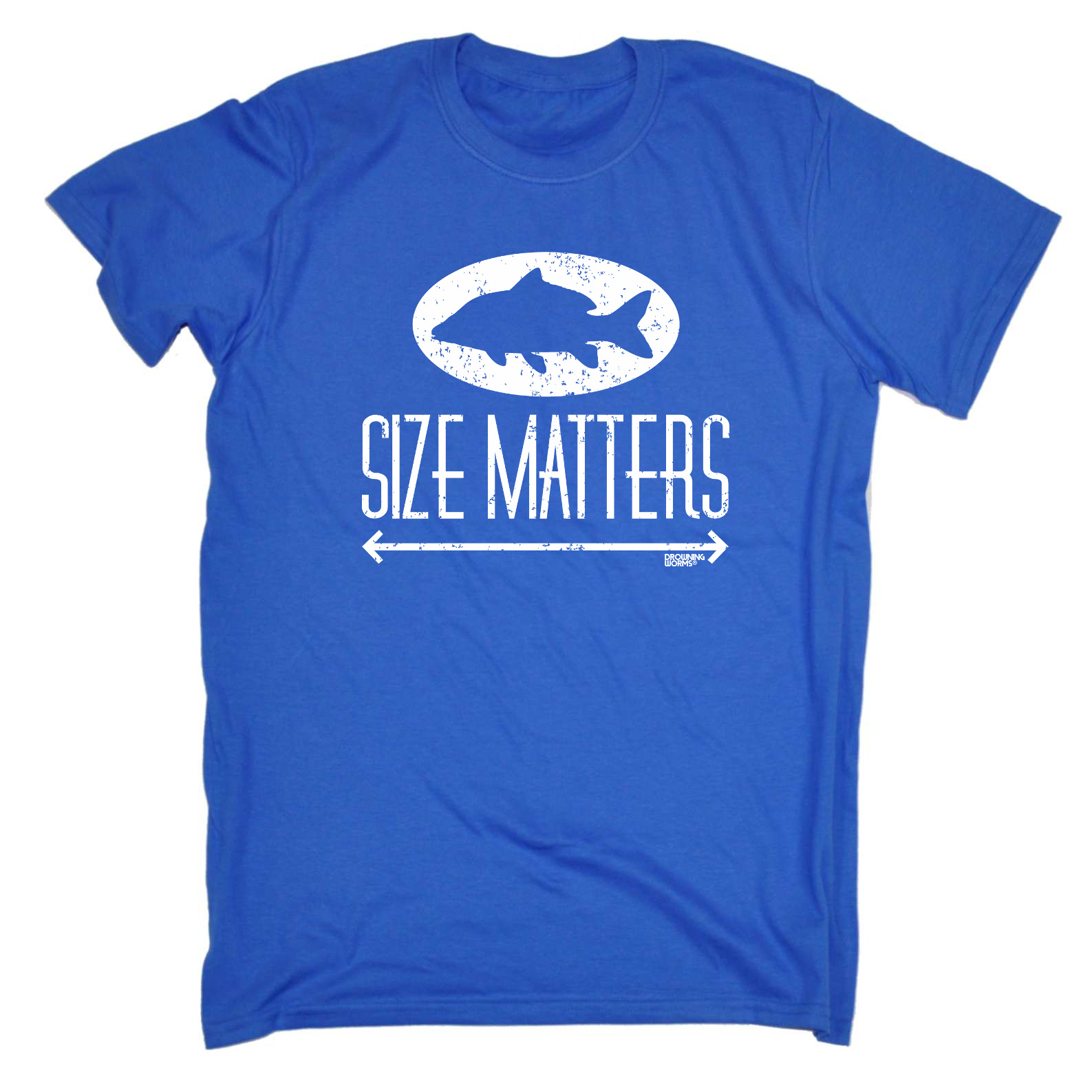 Size Matters Fishing - Funny Novelty Kids Children T-Shirt Tshirt Gift  Gifts Tee