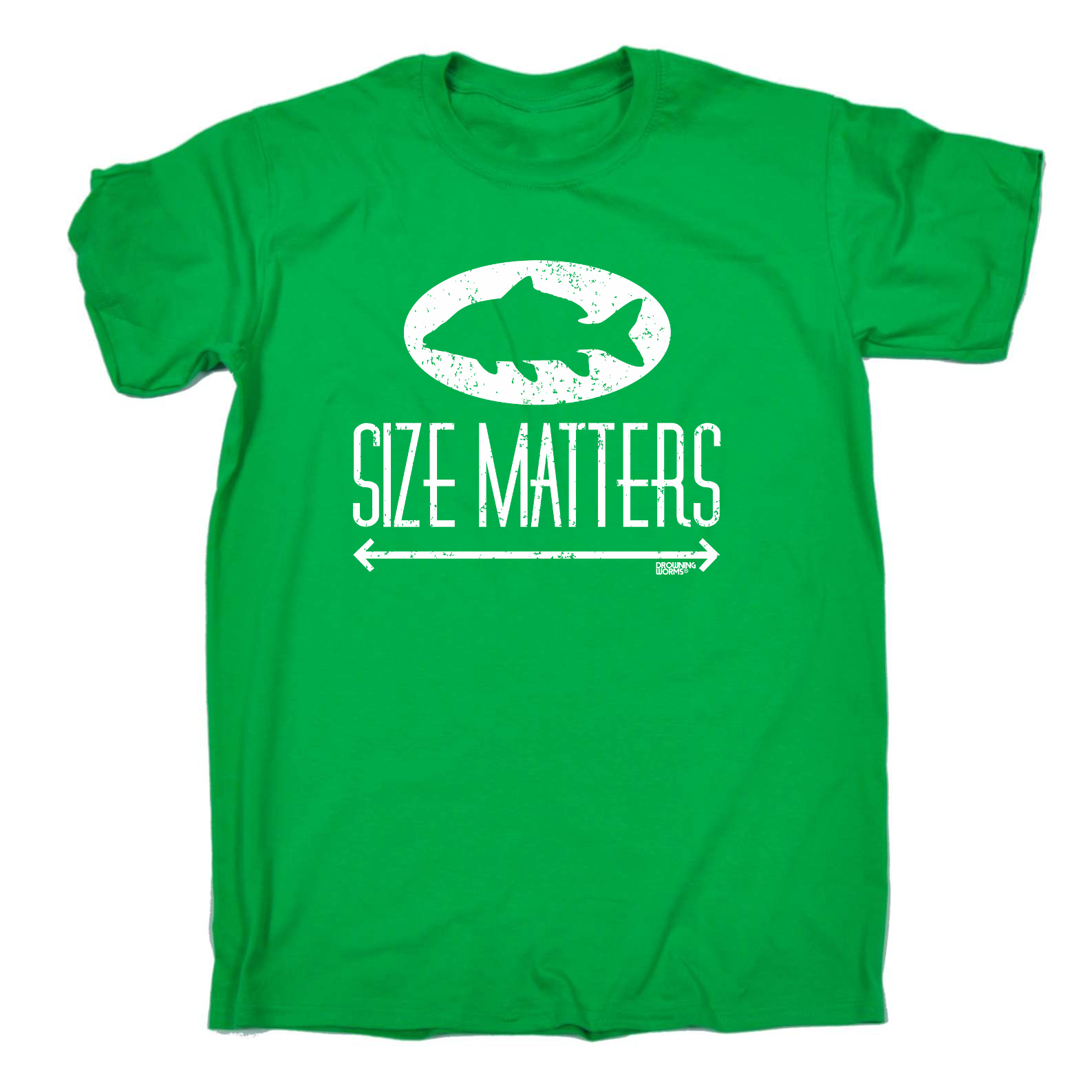 Size Matters Fishing - Funny Novelty Kids Children T-Shirt Tshirt